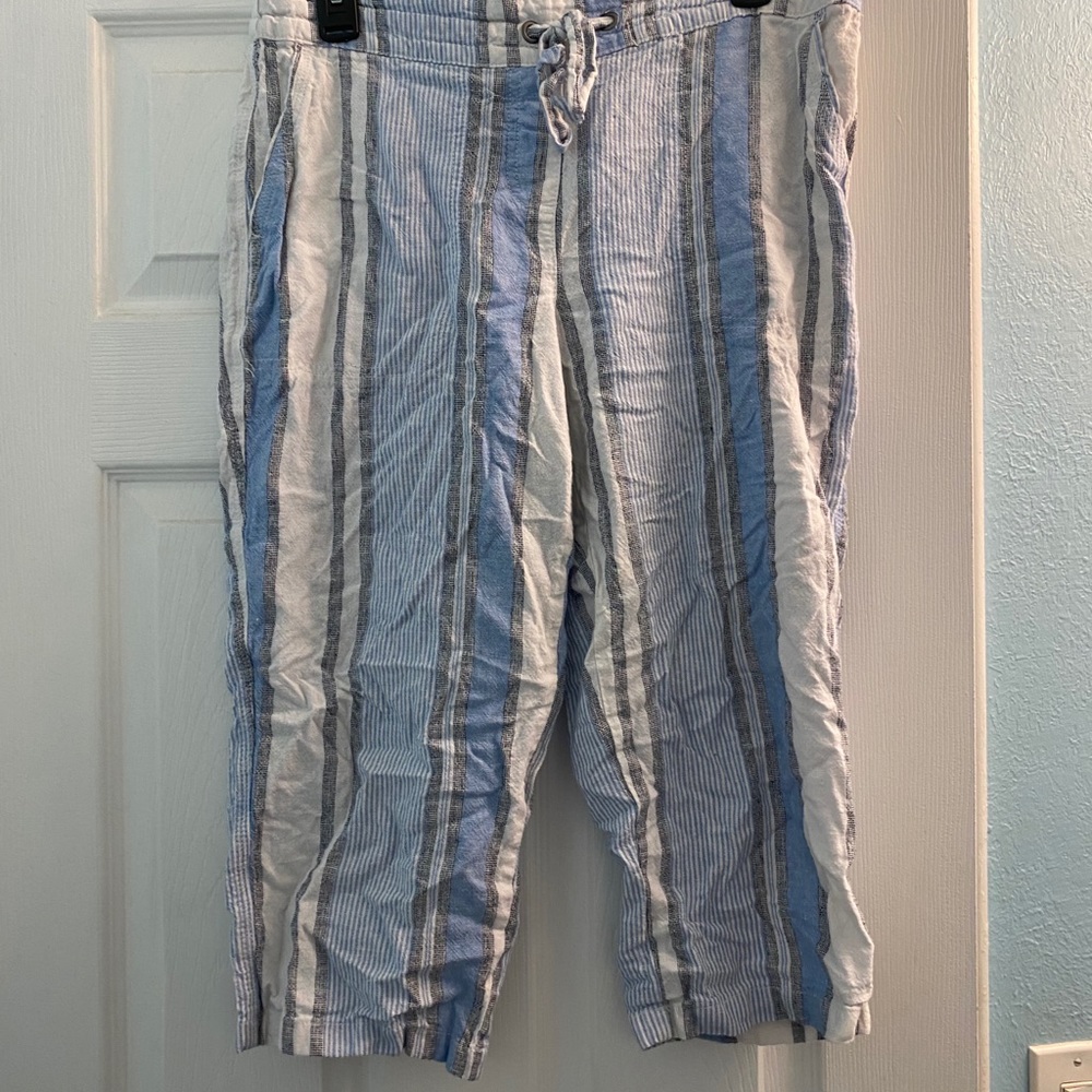 Stripped dress pants